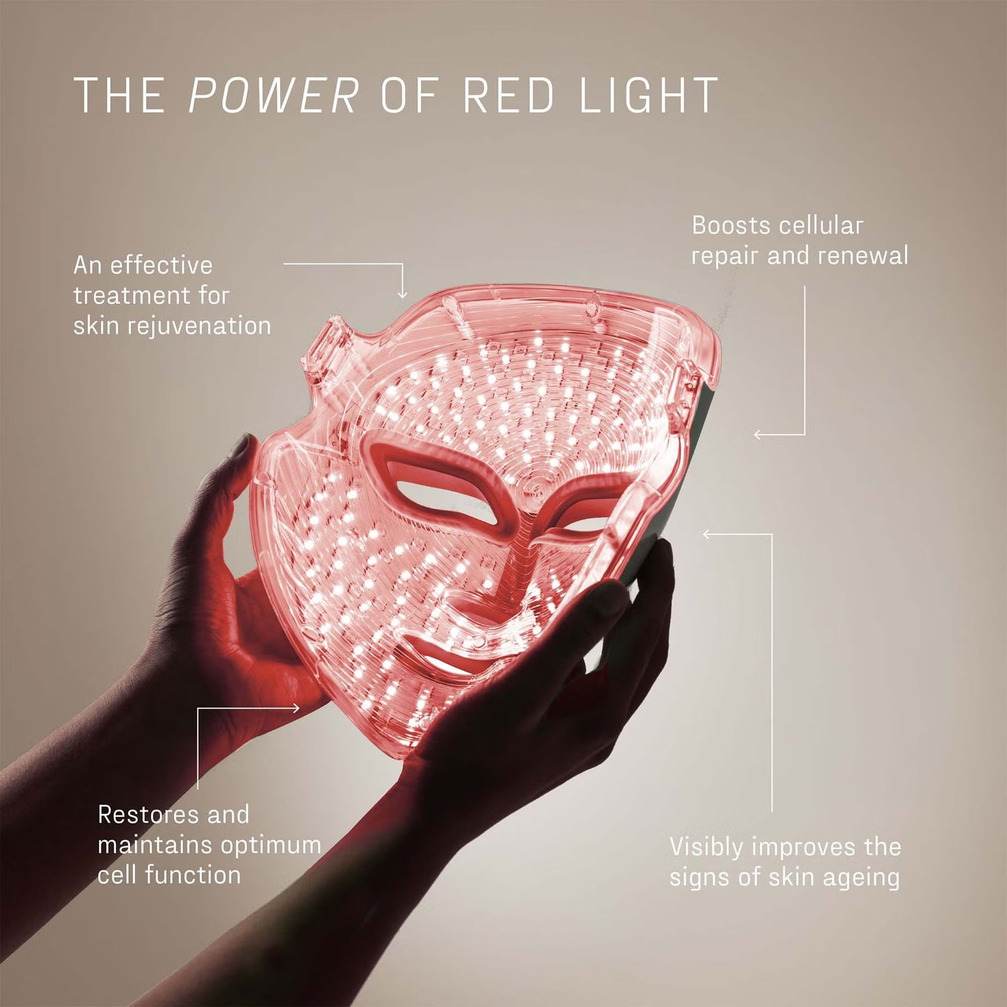 Vaura Vision™ LED Light Therapy Mask | 7-Colour Skincare Device