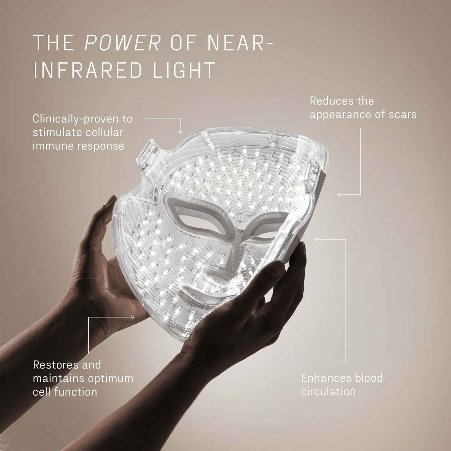 Vaura Vision™ LED Light Therapy Mask | 7-Colour Skincare Device